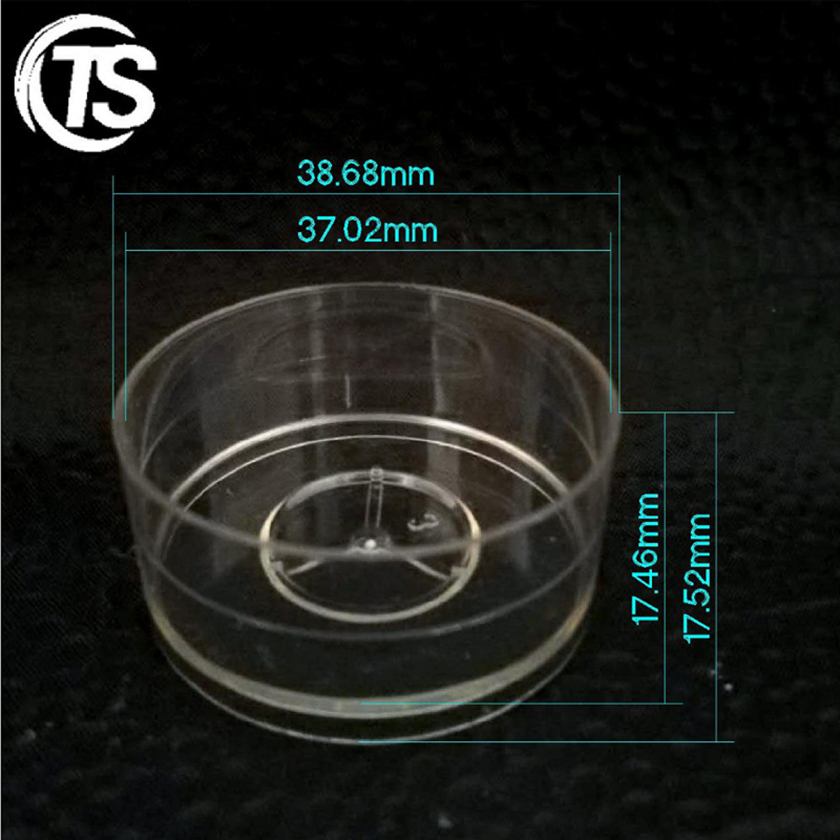 PC100高质量塑料茶蜡壳尺寸图