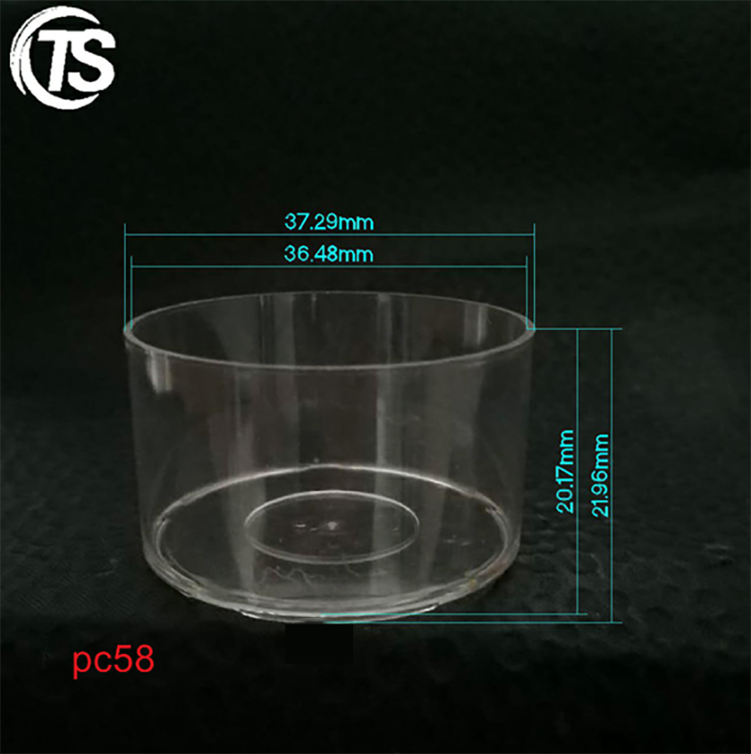 PC58圆形蜡杯尺寸图