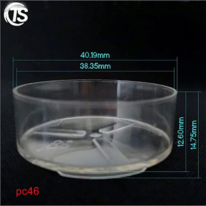 PC46塑料蜡烛壳尺寸图